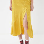 Jackie Jaguar Jacquard midi skirt, 69, urbanoufitters.com