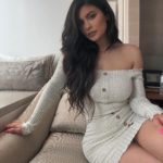 celebs Kylie Jenner in a Fashion Nova dress