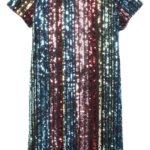 Trixxi rainbow sequin stripe dress, $54 USD, nordstrom.com