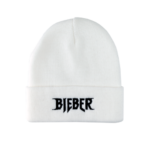 Justin Bieber celebrity tour merch Bieber beanie