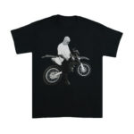 Justin Bieber celebrity tour merch Dirt bike short sleeve t-shirt