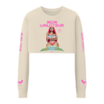 Nicki Minaj celebrity tour merch Nicki’s sons cropped crewneck