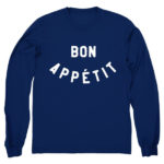 Katy Perry celebrity tour merch Blue bon appetit crewneck