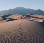 Lonely Desert Hike