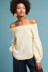 Clotille off-the-shoulder blouse, $88, anthropologie.com